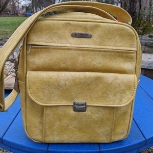 Vintage Samsonite Sonora Travel Luggage Overnight Bag Carry On Adjustable Strap